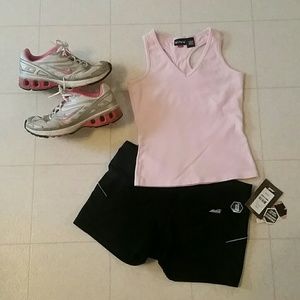 Old College Inn razorback tank w/ built in bra